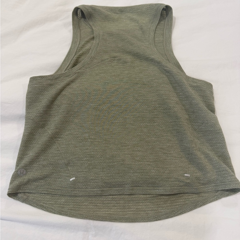 lululemon athletica Sage Green Women's Tank Top